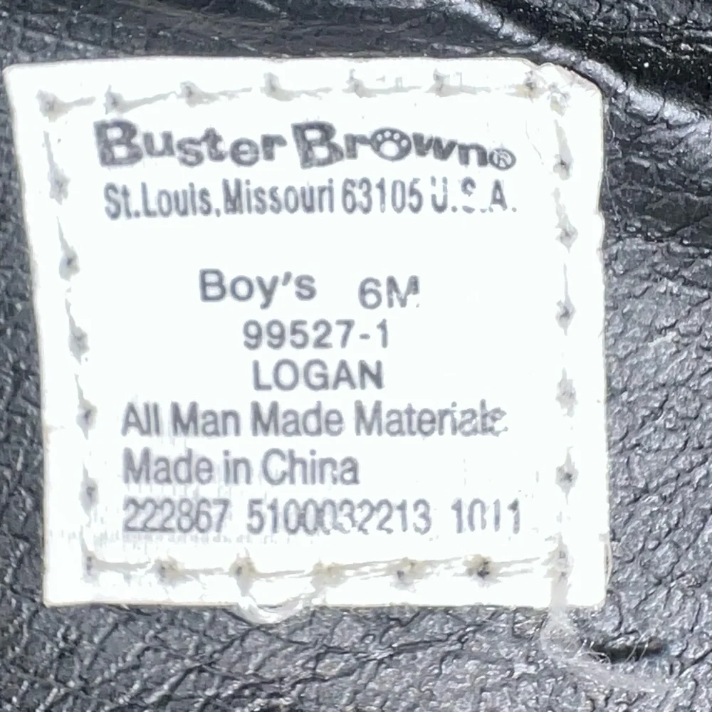 Youth Buster‎ Brown Black Size 6 M Loafers Style Logan Great Condition Y2K